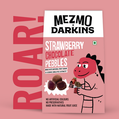 STRAWBERRY CHOCOLATE PEBBLES (2 Boxes of Pebbles)