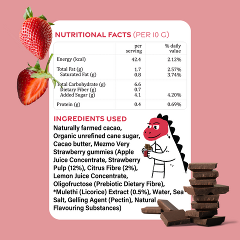 STRAWBERRY CHOCOLATE PEBBLES (2 Boxes of Pebbles)