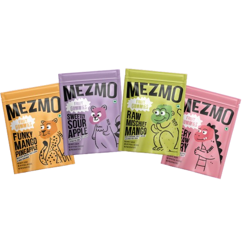 Mezmo Assorted Jar of Mini packs (Pack of 10)